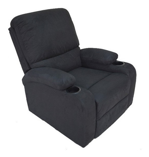 Bergere Sillón Reclinable Olimpo Negro Idetex