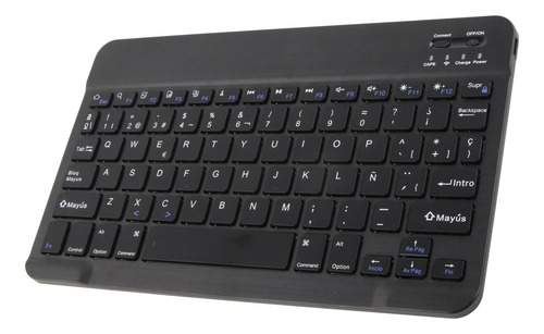 Teclado Inalambrico De Cobrable Para Silenciar De Bluetooth