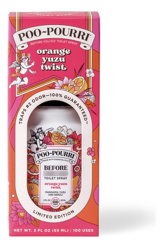 Aerosol Inodoro Poo-pourri Naranja Yuzu Twist 59 Ml