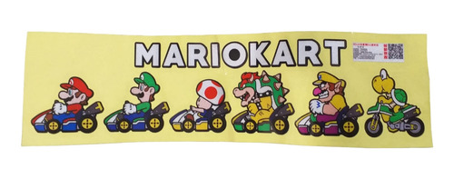  Sticker Mario Kart Para Autos, Motos, Oficina, Hogar