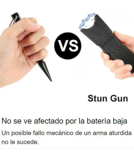 Imagen 9 de 9 de Kubotan Llavero Tonfa Aluminio Seguridad Rompe Cristales