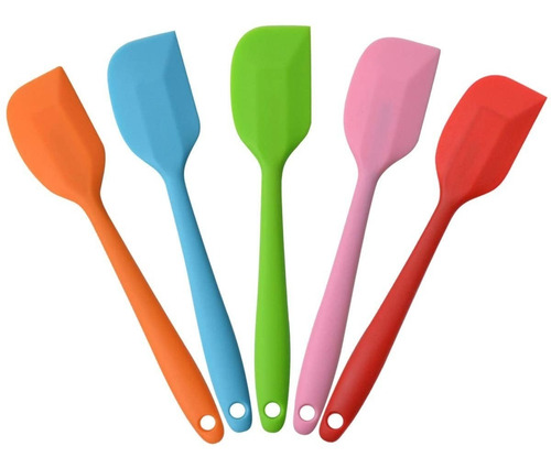 Imagen 1 de 5 de Espatula De Silicona Profesional Cocina Reposteria X Unidad