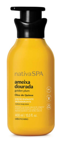 Hidratante Nativa Spa Ameixa Dourada 400ml - Boticário