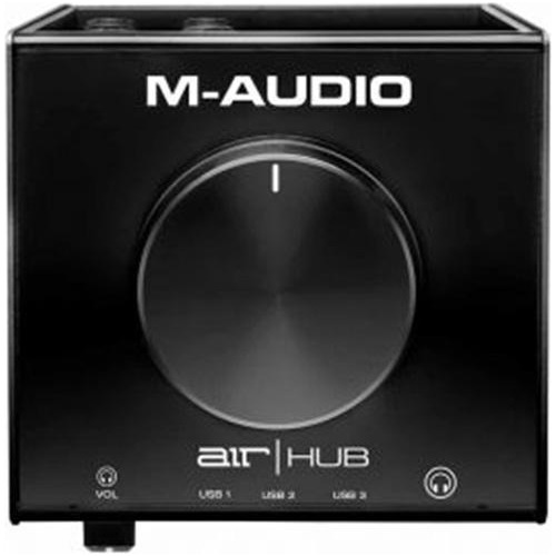 Interface De Áudio M-audio Air Hub Monitoramento 3 Usb Slots