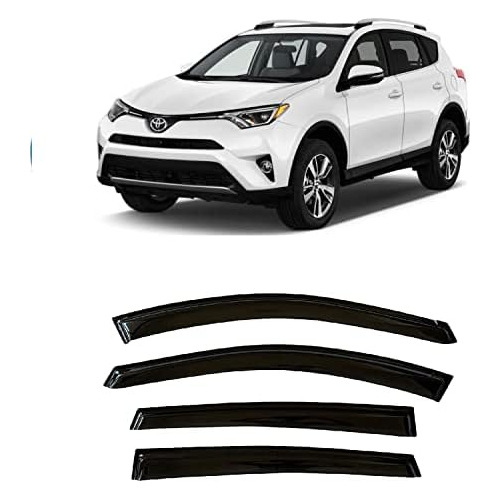 Deflectores De Ventanas Laterales 2013-2018 Toyota Rav4...