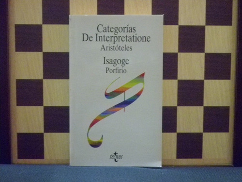 Libro-categorias De Interpretatione Aristóteles 