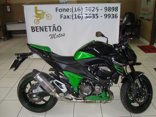 Imagem 5 de 12 de Kawasaki Z 800 Verde 2014