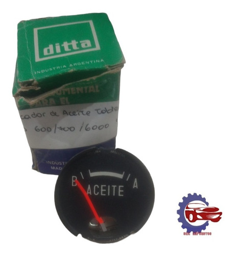 Indicador Aceite Tablero Ford 600 700 68/81 Original Siap