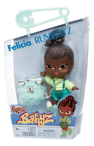 Boneca Bratz Babyz Runwayz — Felicia — Colecionável com acessórios