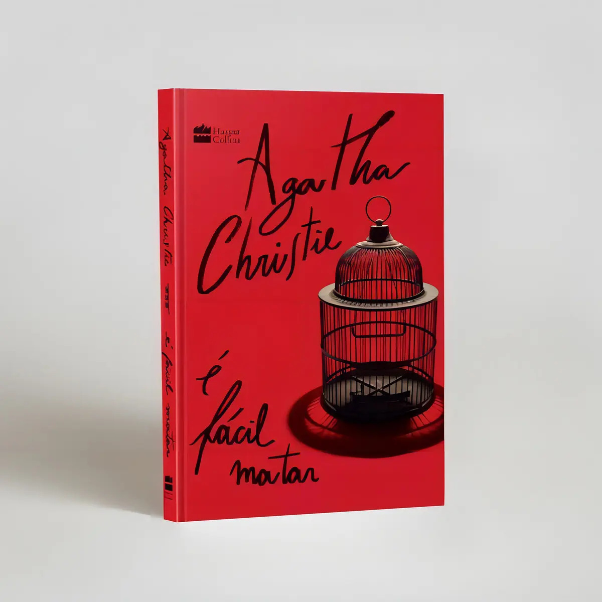 Livro É fácil matar, de Agatha Christie. Editorial HarperCollinsBrasil, tapa mole, en português