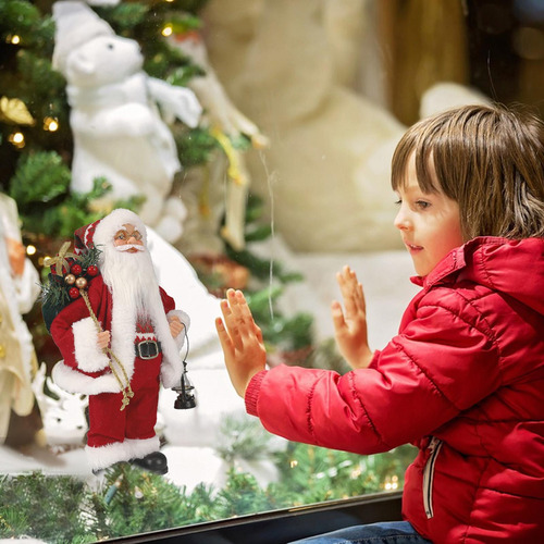 Escultura De Papá Noel Figura De Papá Noel Muñeca De Figuras