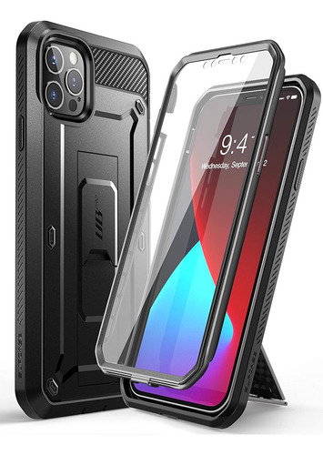 Capa Supcase Unicorn Beetle Pro Para iPhone 12 Pro Max Preta