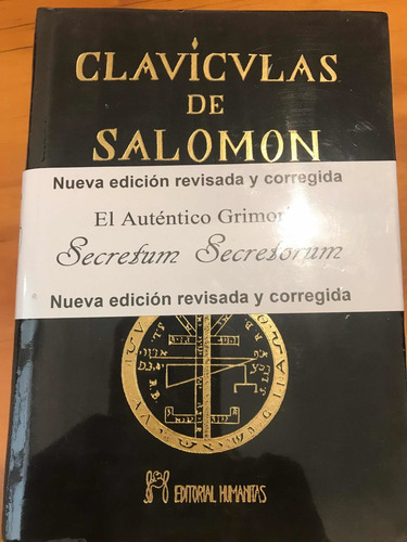 Imagen 1 de 1 de Claviculas De Salomon Y Alta Magia. 2 Libros. Ed Humanitas
