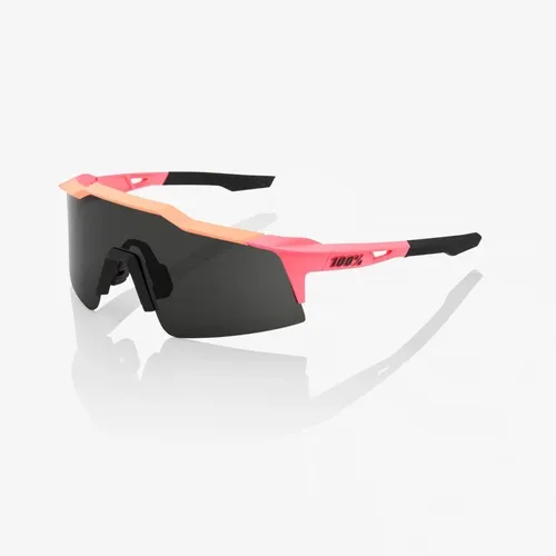 Lentes Ciclismo 100 Speedcraft Xs Soft Tact Rosa Smoke