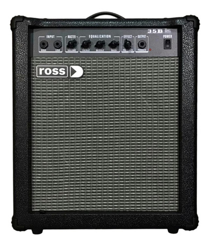 Amplificador Bajo Ross 35w Ecualizador Parlante 10