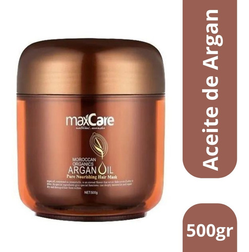 Crema Argan Oil Moroccan Organics 500ml Maxcare