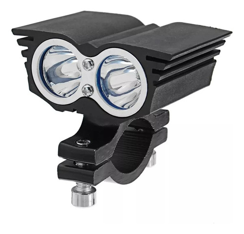 Farol Neblinero Proyector Led Doble Luz Blanca + Ambar Moto