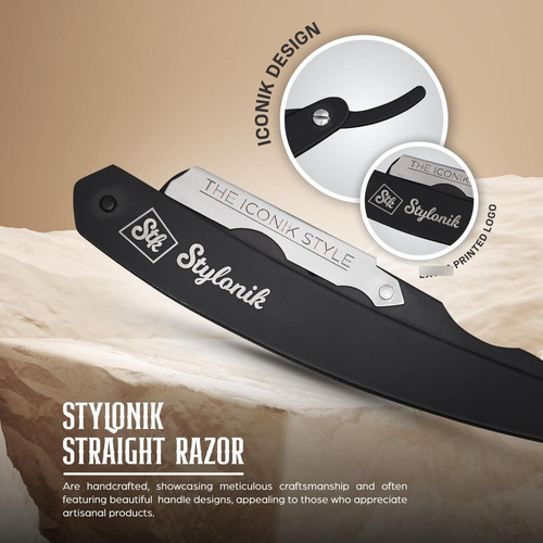 Maquinilla De Afeitar Profesional Con 60 Hojas De Acero Inox