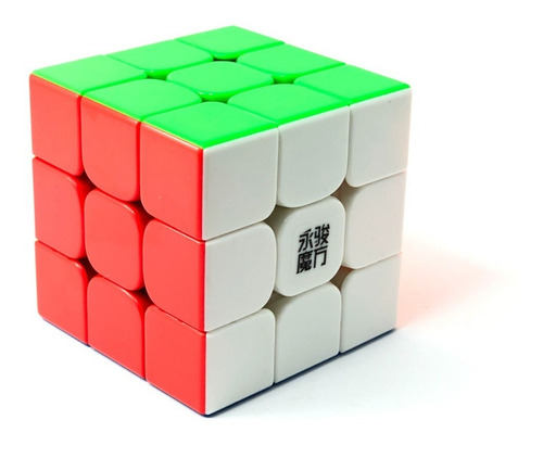 Cubo Rubik 3x3 Yj Yulong V2 Magnético Color De La Estructura Stickerless