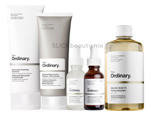 The Ordinary Kit Rutina Completa Piel Grasa+ Acido Glicolico