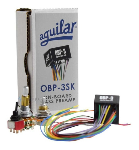 Preamplificador Aguilar Para Bajo Obp-3sk