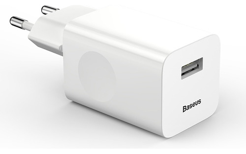 Baseus Cargador 24w Carga Rápida Usb Tipo A  Apple Android