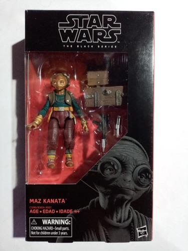 Star Wars Black Series Maz Kanata 6 Pulgadas 2017