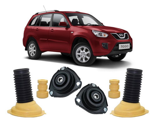 Kit Da Haste + Coxim C Rolamento Chery Tiggo 09 / 15 2.0