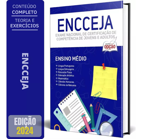 Nova Apostila Encceja - Ensino Médio (completa)