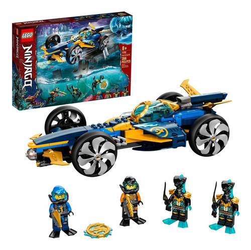 Figuras Para Armar Lego Ninjago Ninja Sub Speeder 71752 Fgr