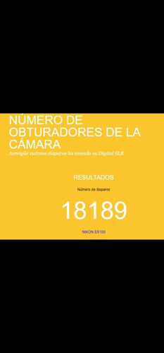 Imagen 8 de 8 de Cámara Nikon D5100 Completa En Caja + Bolso - 18200 Disparos