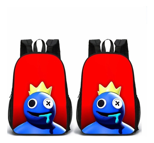 Nuevos Mochilas Escolares De Doble Cara De Rainbow Friends M