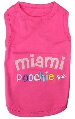 Camisetas Parisinas Para Perros Y Gatos, Miami Beach, Miami 