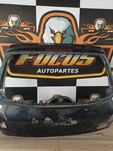 Porton Trasero Peugeot 207 Con Detalles