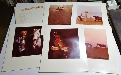 Raota. Gauchos. Carpeta 11 Fotografías De Gauchos. Firmadas (Usado)