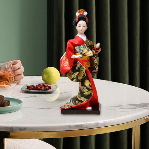 3 Peças De 11 Polegadas Quimono Japonês Boneca Gueixa