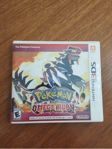 Pokémon Omega Ruby Nintendo 3ds Original 