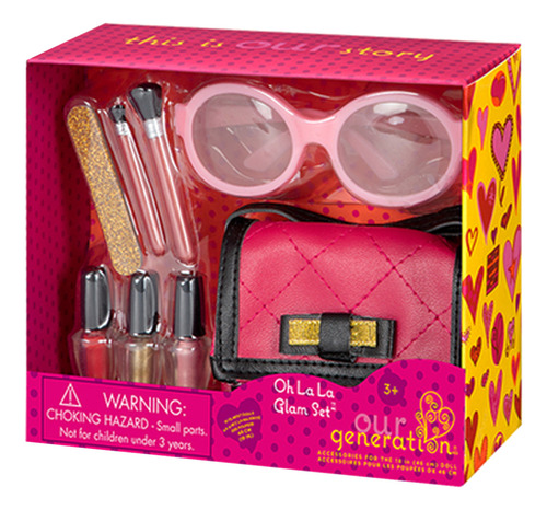 Our Generation Set De Accesorios Glamorosos