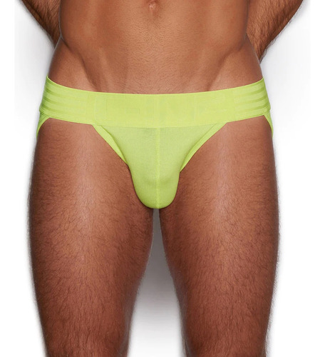 Bikini O Brief Cin2 Hardcore Tiro Corto Resorte Amarillo 