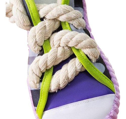 Juguete Para Morder Para Perros, Borde De Zapato Morado