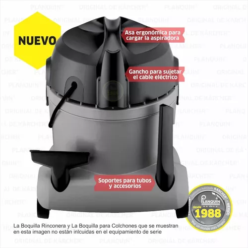 ASPIRADORA SILENCIOSA KARCHER T 15/1 KARCHER — Kroser