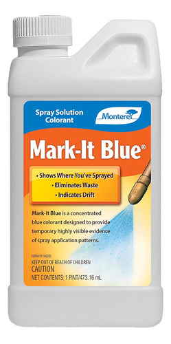 Lg1142 Spray Solution Colorante Mark-it Blue Dye, 15.9 Oz Lí