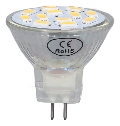 4 Bombillas Mr11 De 12 Led, 4 W, 400 Lm, Base De Doble Clavi