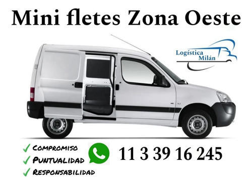 Mini Fletes Minifletes Zona Oeste San Justo Ramos Haedo Frac