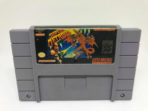 Super Metroid Super Nintendo Snes 100% Original Playtronic