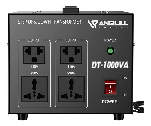 Anbull Voltage Converter 1000 Watt Voltage Transformer, 2...
