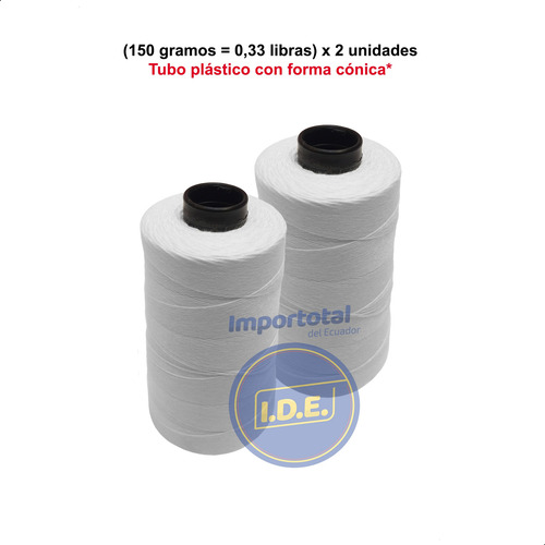Bobina De Hilo Para Cosedora De Sacos / 150 Gr X 2 Unidades