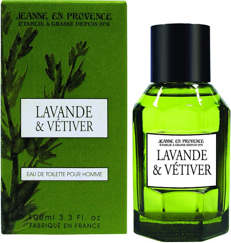 Perfume Hombre Jeanne En Provence Lavanda Vetiver Edt 100ml
