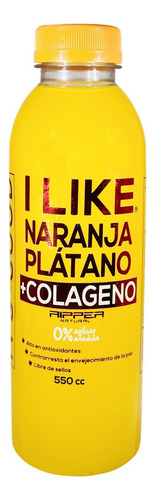 Agua De Frutas + Colageno 55occ Naranja Platano - I Like