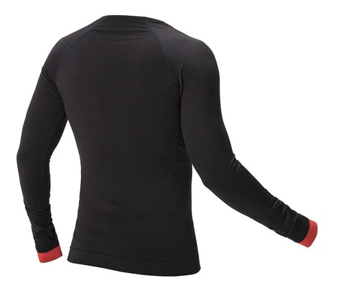 Imagen 2 de 5 de Remera Moto Camiseta Térmica Microfibra Moto Frio Nto Rival